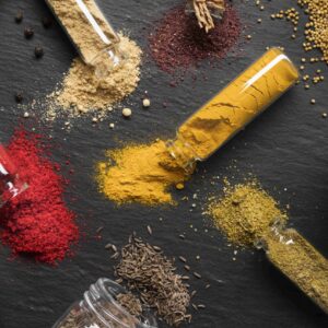 flat-lay-containers-with-spices-min
